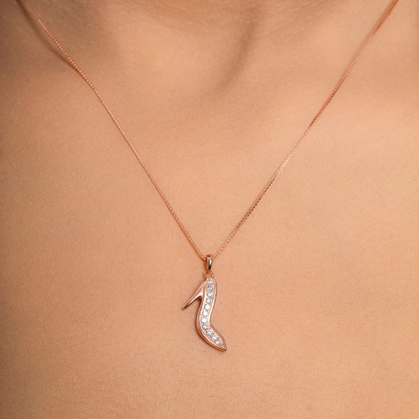 Crystal Heel Charm Set