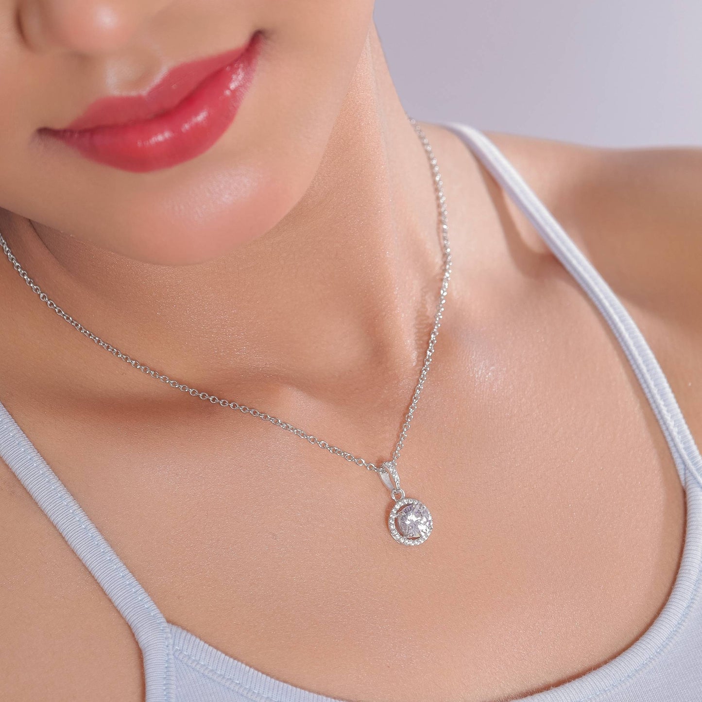 Happy Birthday - 18th Birthday Gift Necklace - 925 Pure Silver Necklace