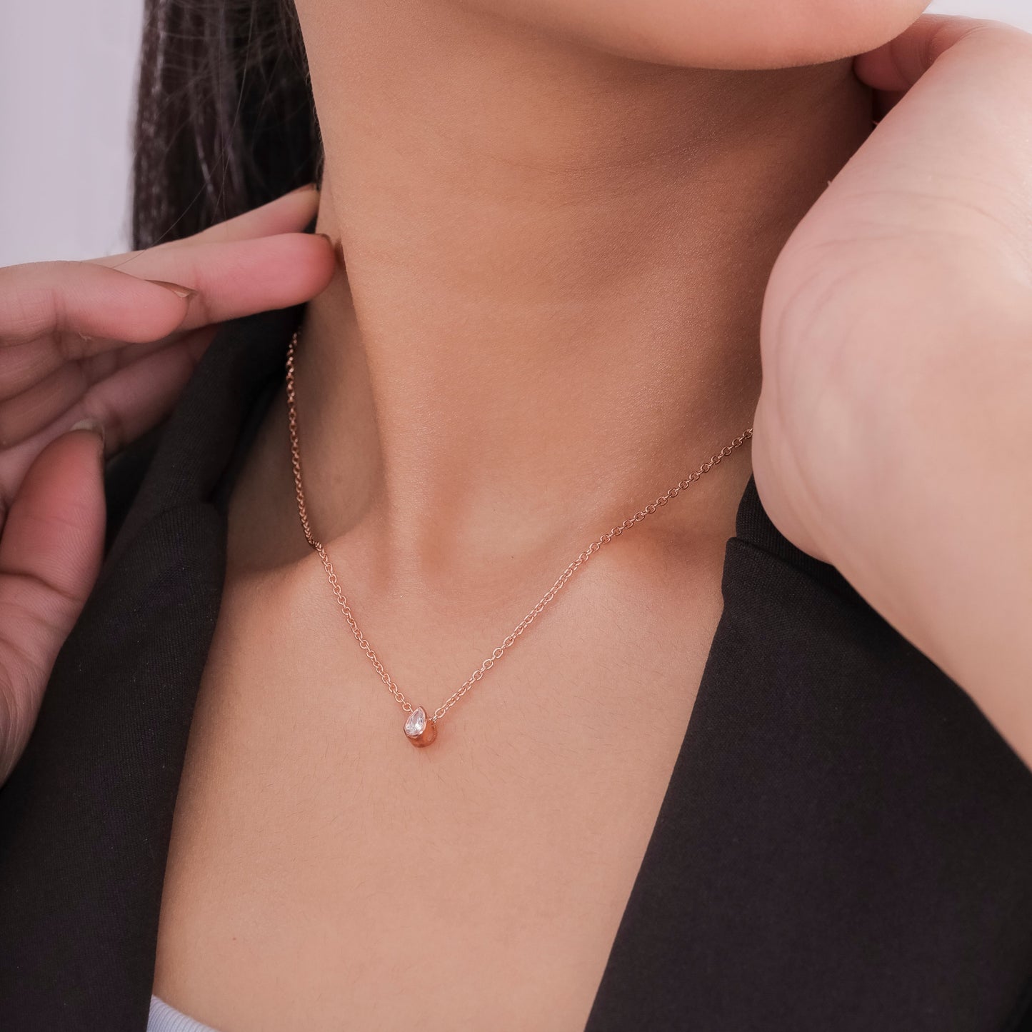 Water Drop Pendant By Sterlyn