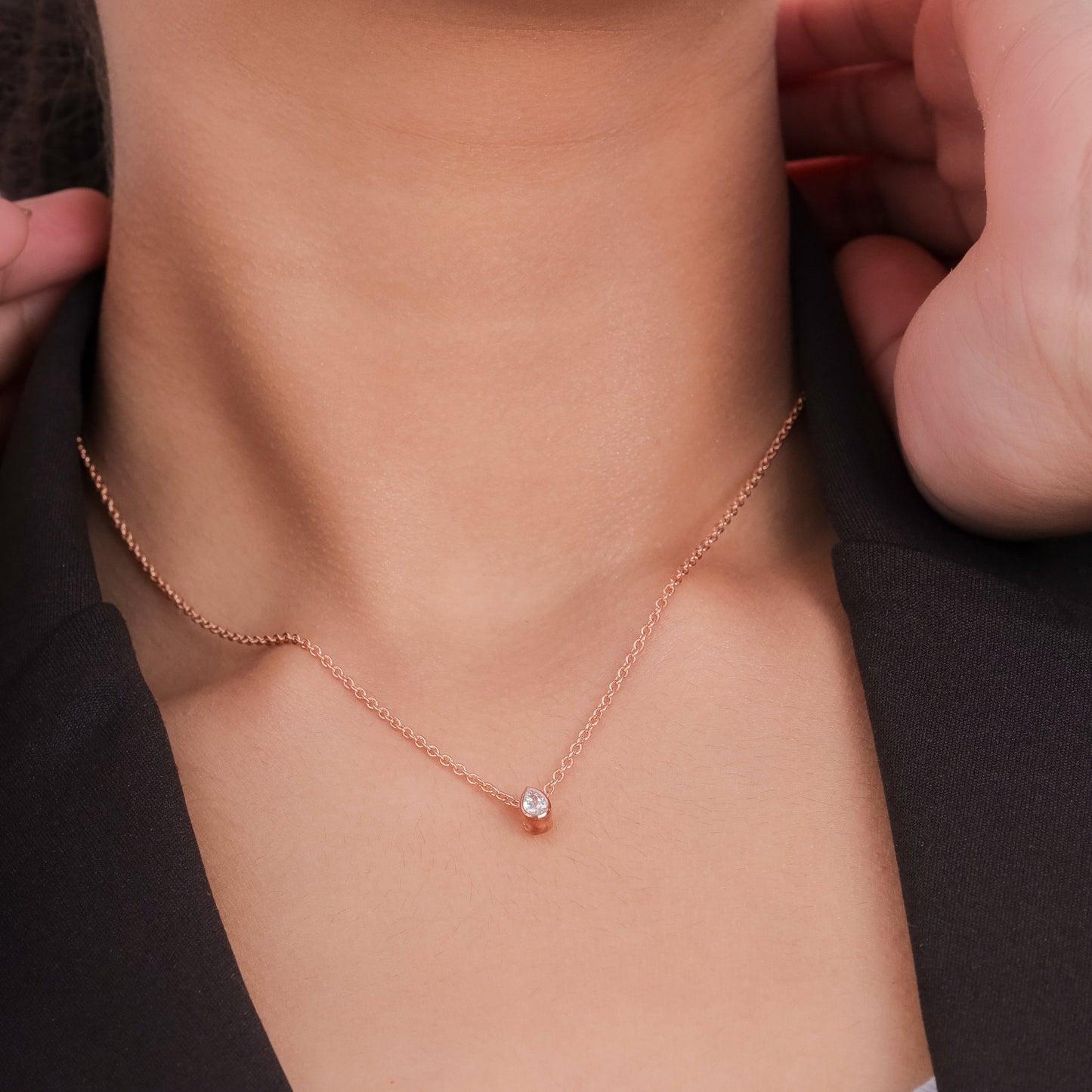 Water Drop Pendant By Sterlyn