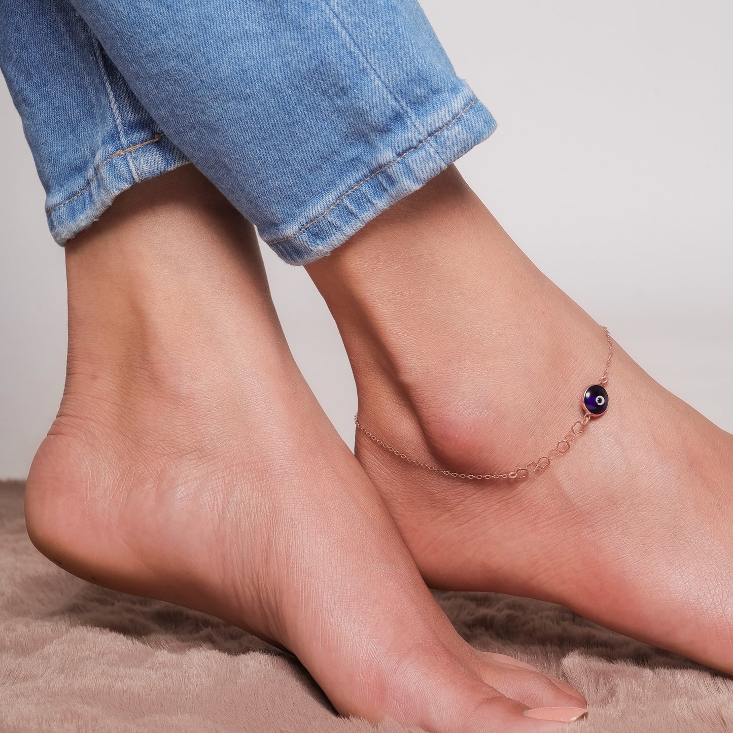 Evil Eye Blessing Anklet