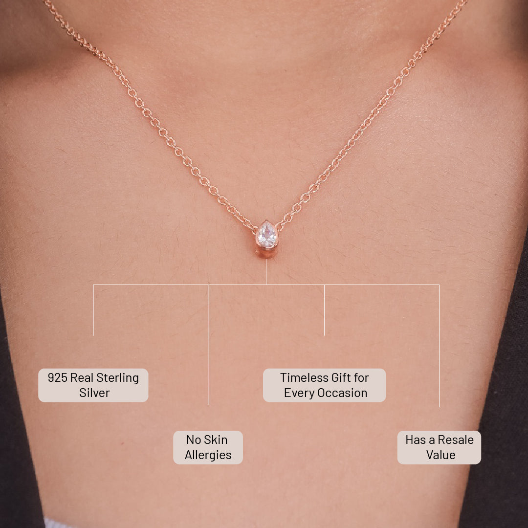 Water Drop Pendant By Sterlyn