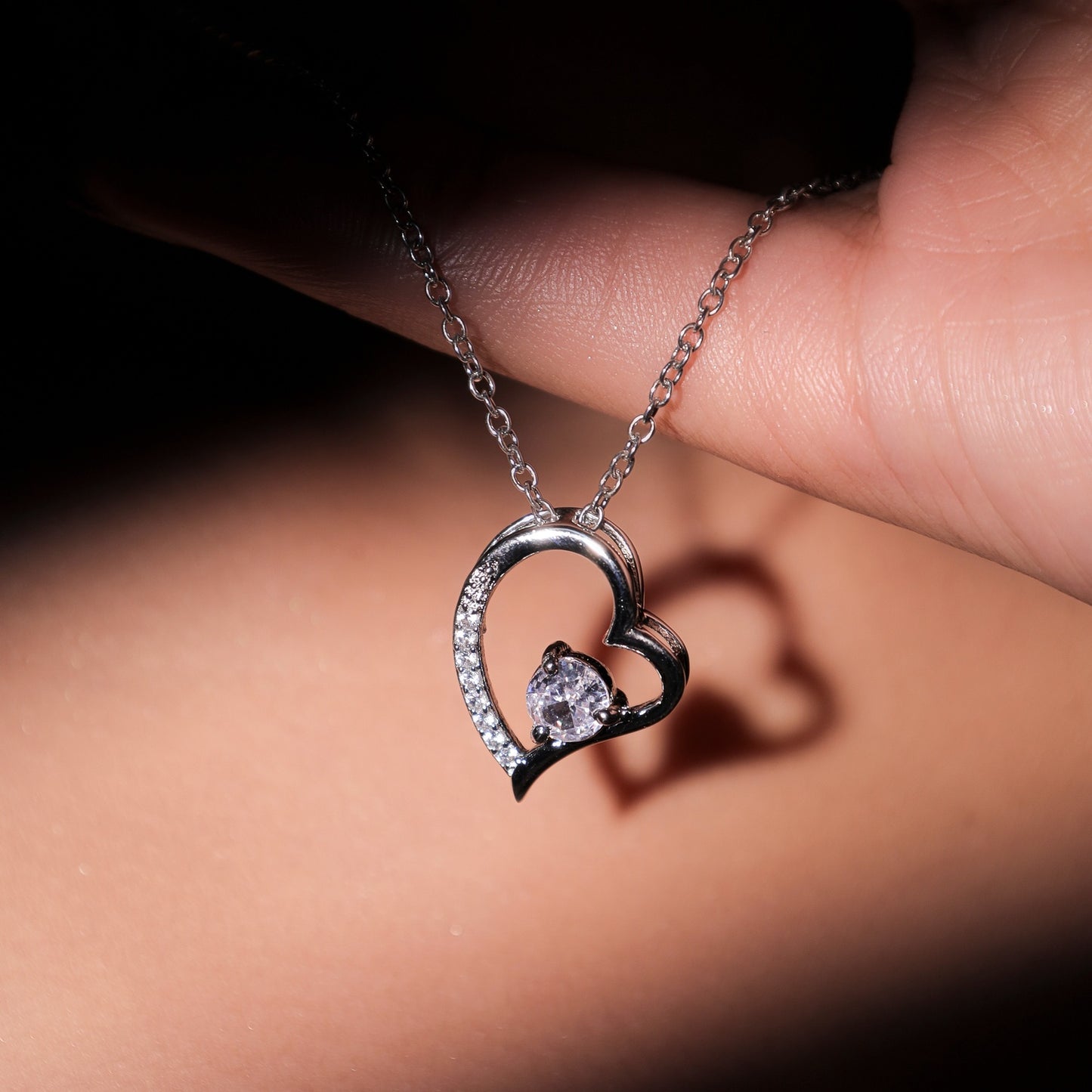 To My Wife - I Can’t Live Without You - Forever Love Necklace