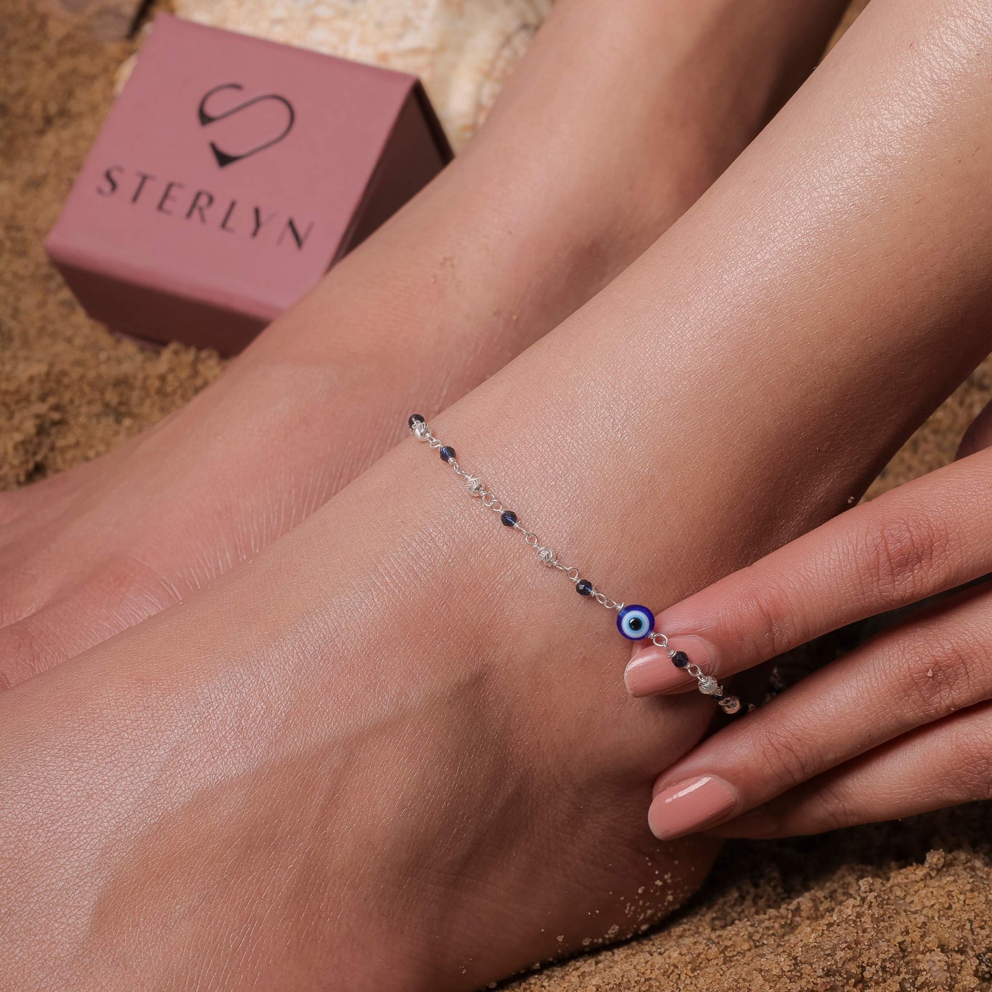 Evil Eye Protection Anklet