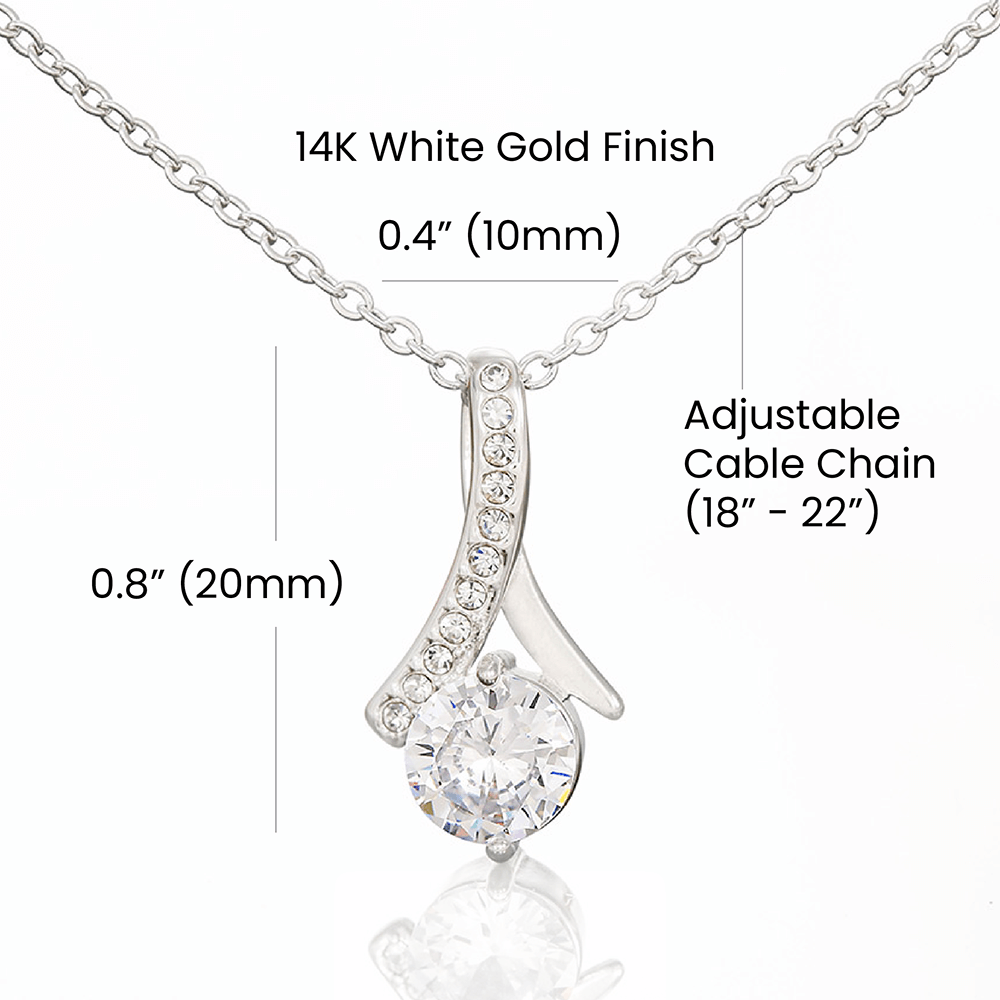 I’m Really Sorry Gift Card , You Deserve More Than Just An Apology,Alluring Beauty Pendant