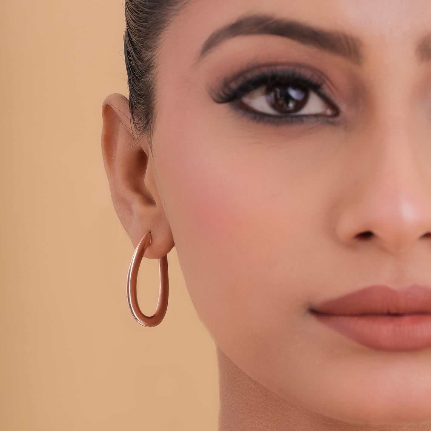 Ripple Hoop Earrings