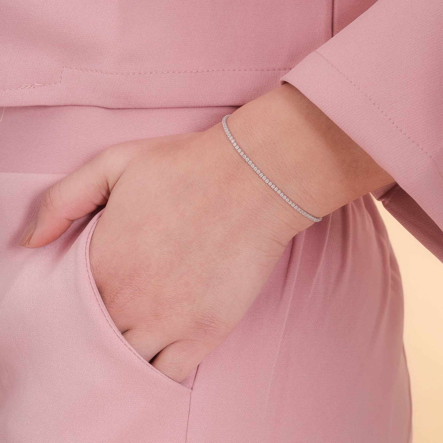 Sparkling Tennis Bracelet