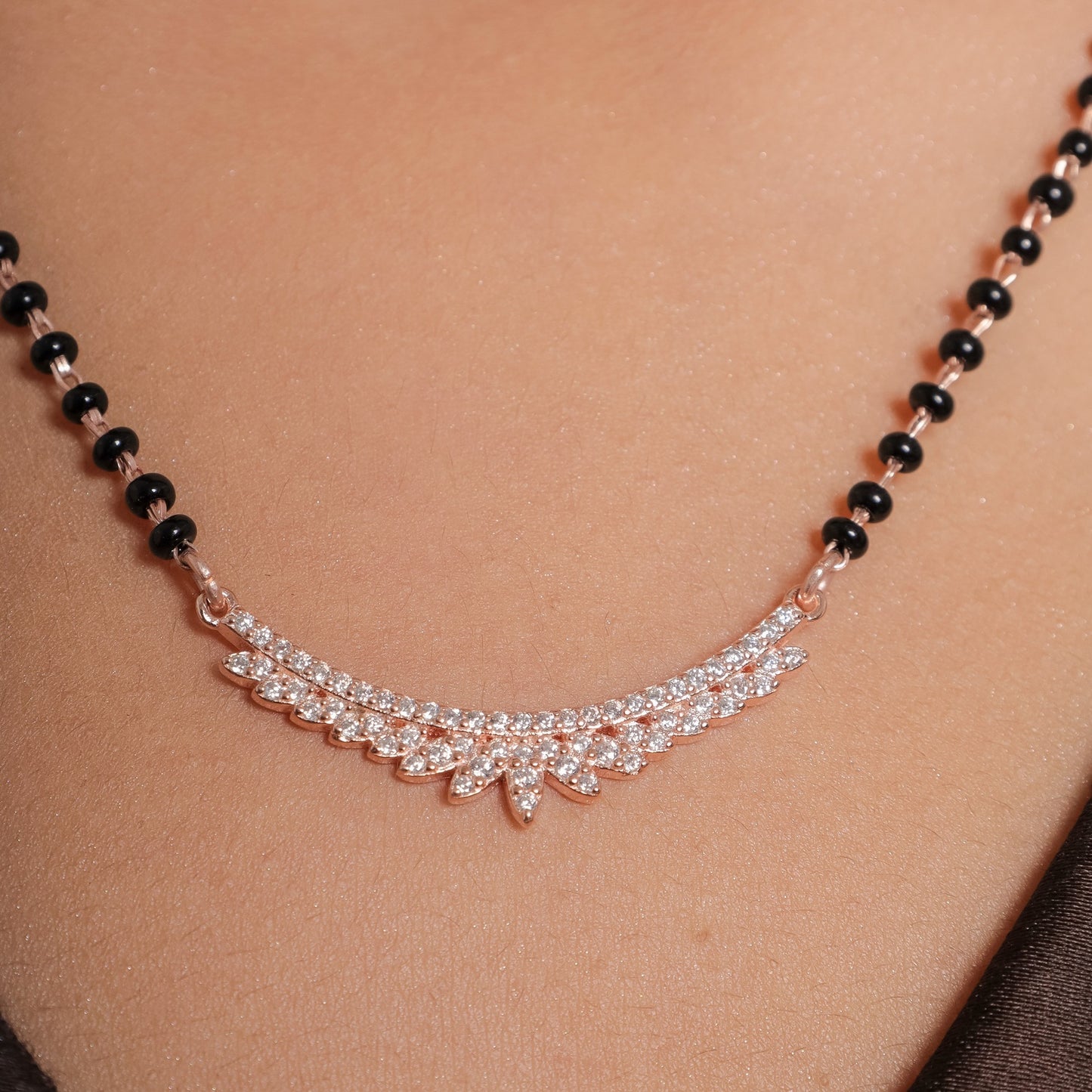 Classic Rose Gold Mangalsutra