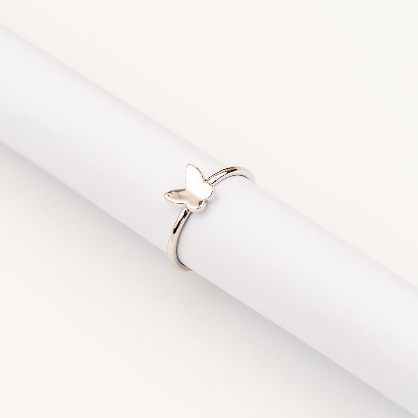 Butterfly Whispers Ring In Sterling Silver