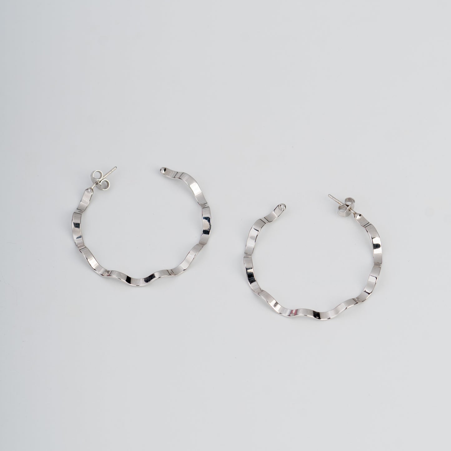 Circle Wave Earrings