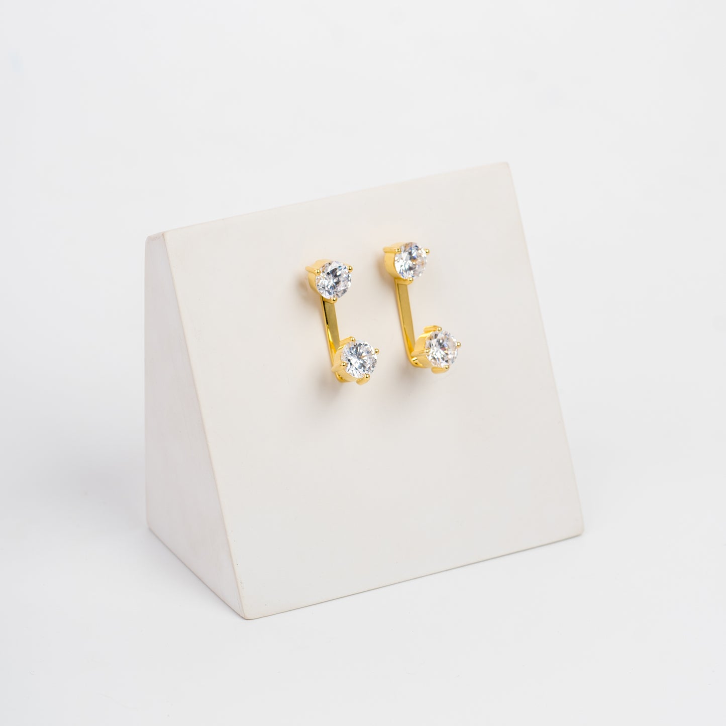 SOLITAIRE STATEMENT EAR JACKETS