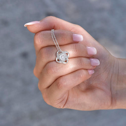 365 days, countless smiles,Love Knot Pendant