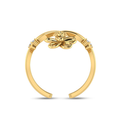 FLORAL CHARM RING