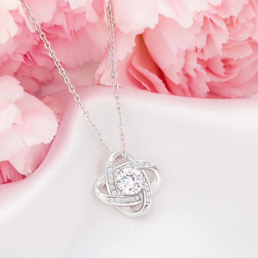 You Are The Melody To My Heartbeat,Love Knot Pendent
