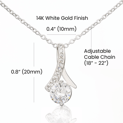 I’m Really Sorry Gift Card , You Deserve More Than Just An Apology,Alluring Beauty Pendant