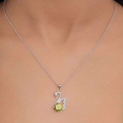 Graceful Swan Necklace - A Symbol of Elegance and Radiance