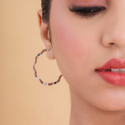Circle Wave Earrings