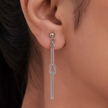 Ethereal Dangle Chain Earrings