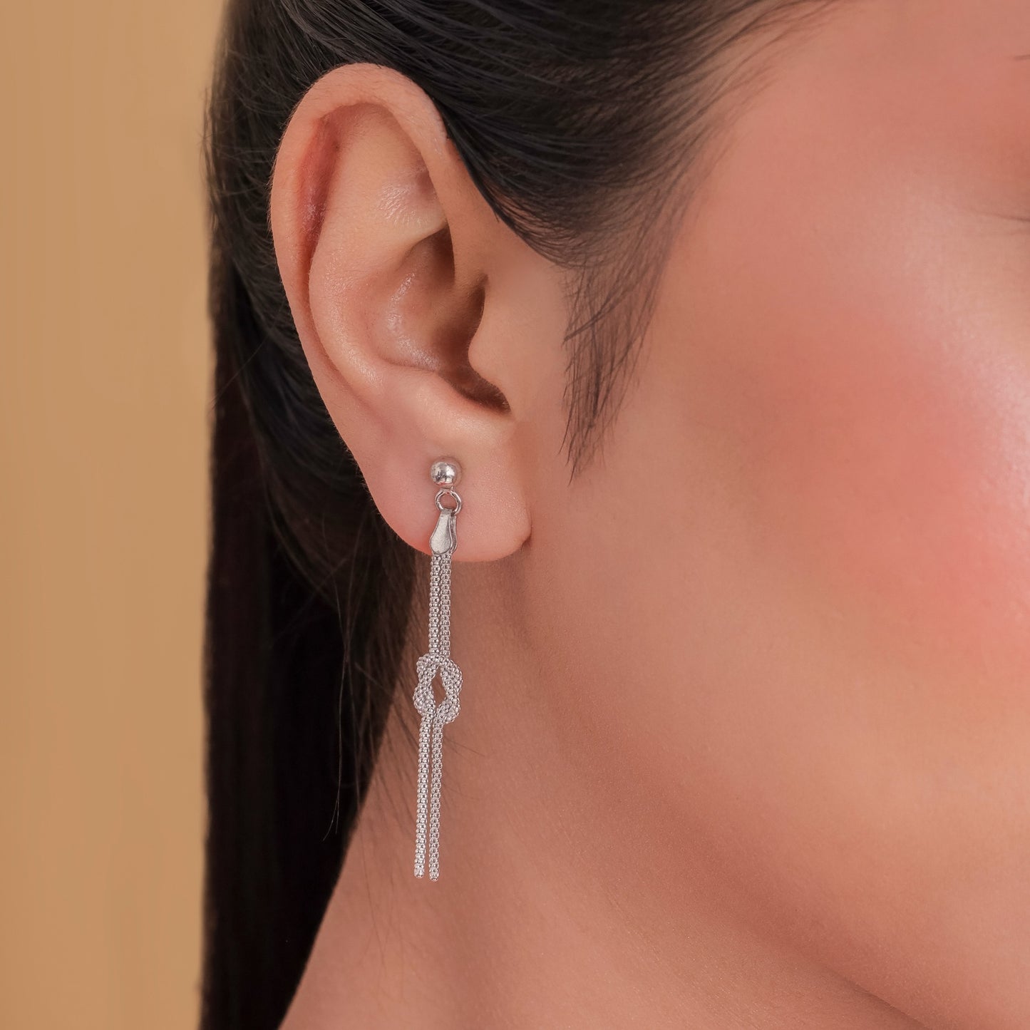 Ethereal Dangle Chain Earrings