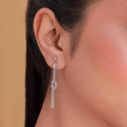 Ethereal Dangle Chain Earrings