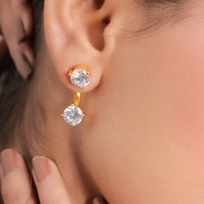 SOLITAIRE  STATEMENT EAR JACKETS