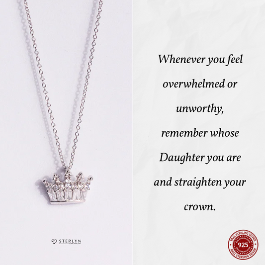 DAUGHTER Princess Crown Aristocratic Gem Garland