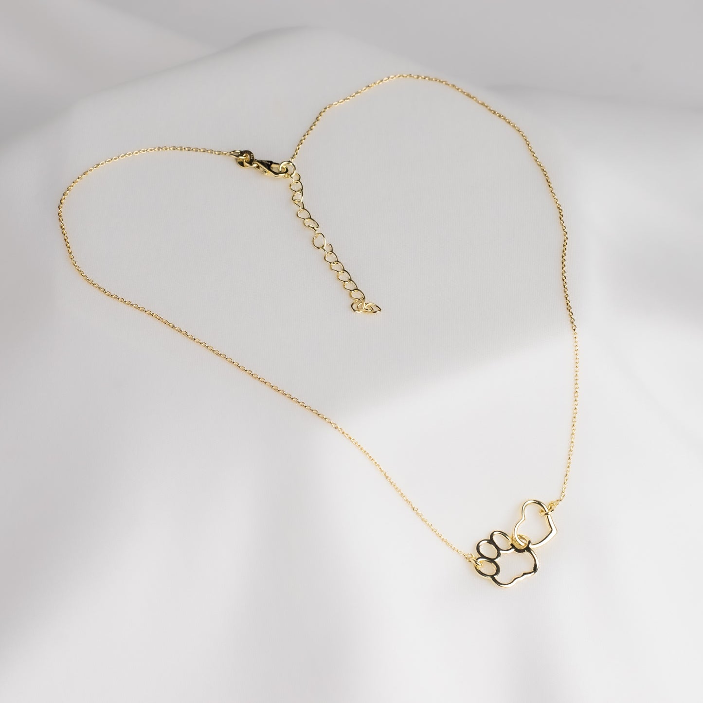 Heart In A Paw Pendant