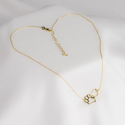 Heart In A Paw Pendant