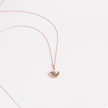 Rose Gold Sea Shell Pendant