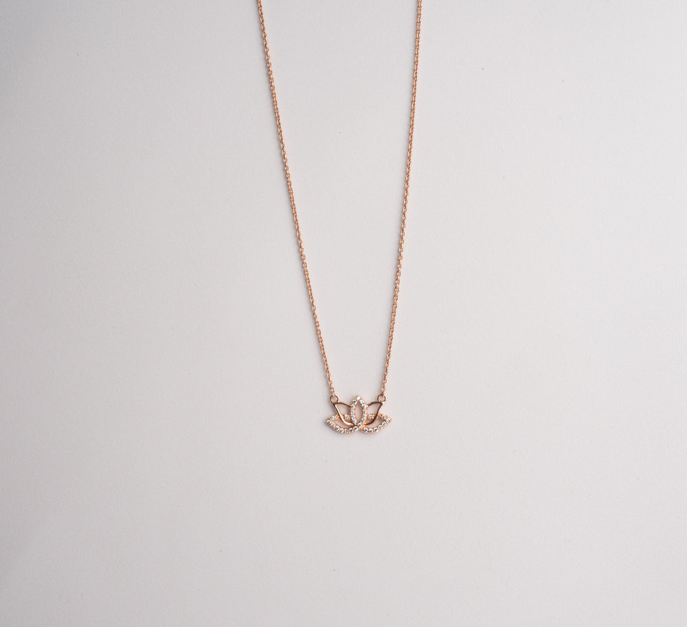 Lotus Silver pendant
