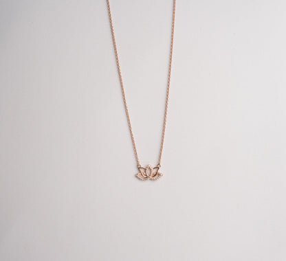 Lotus Silver pendant