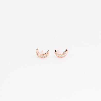 CRESCENT MOON STUD