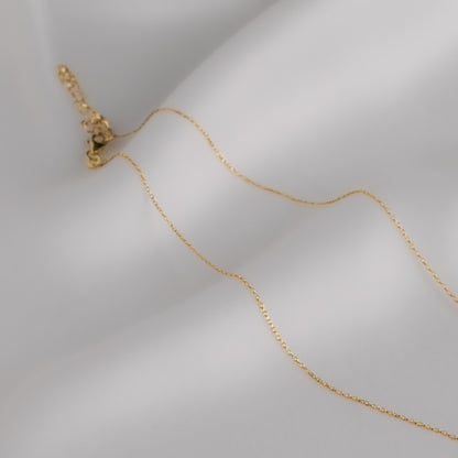 Golden  Baguette Minimal Pendant