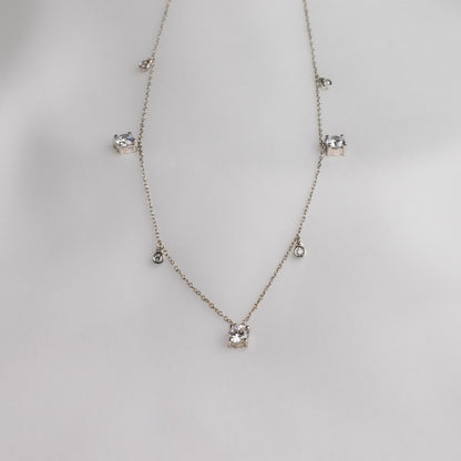 Chunky Solitaire Necklace