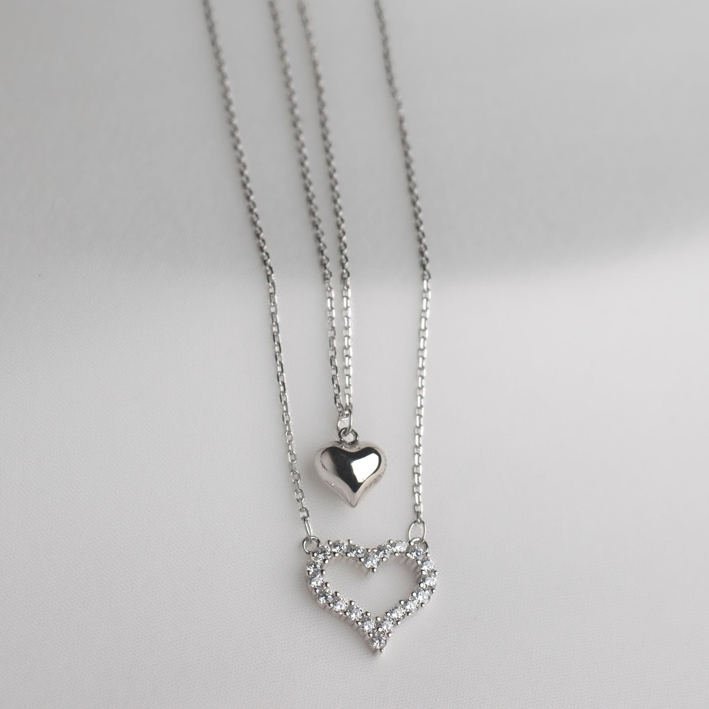 Dual Heart Necklace