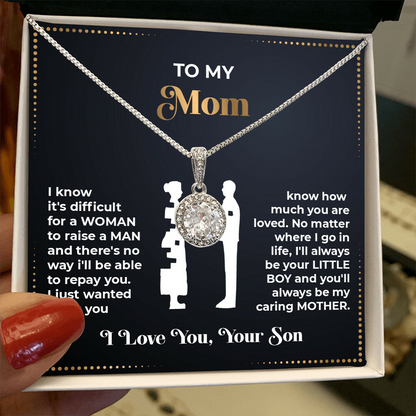 Mothers Day - Love mom Necklace [Eternal hope]