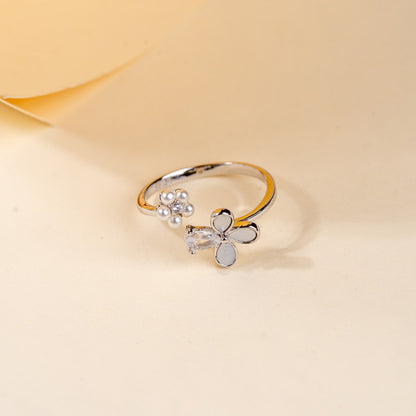 Butterfly Kisses Pearl Ring