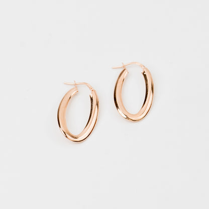 Ripple Hoop Earrings