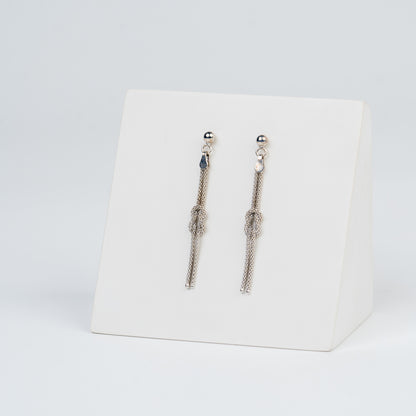 Ethereal Dangle Chain Earrings