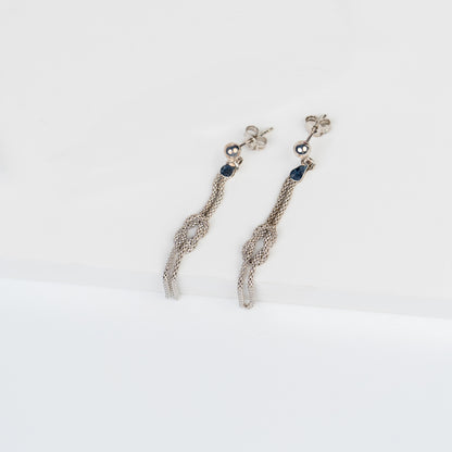 Ethereal Dangle Chain Earrings