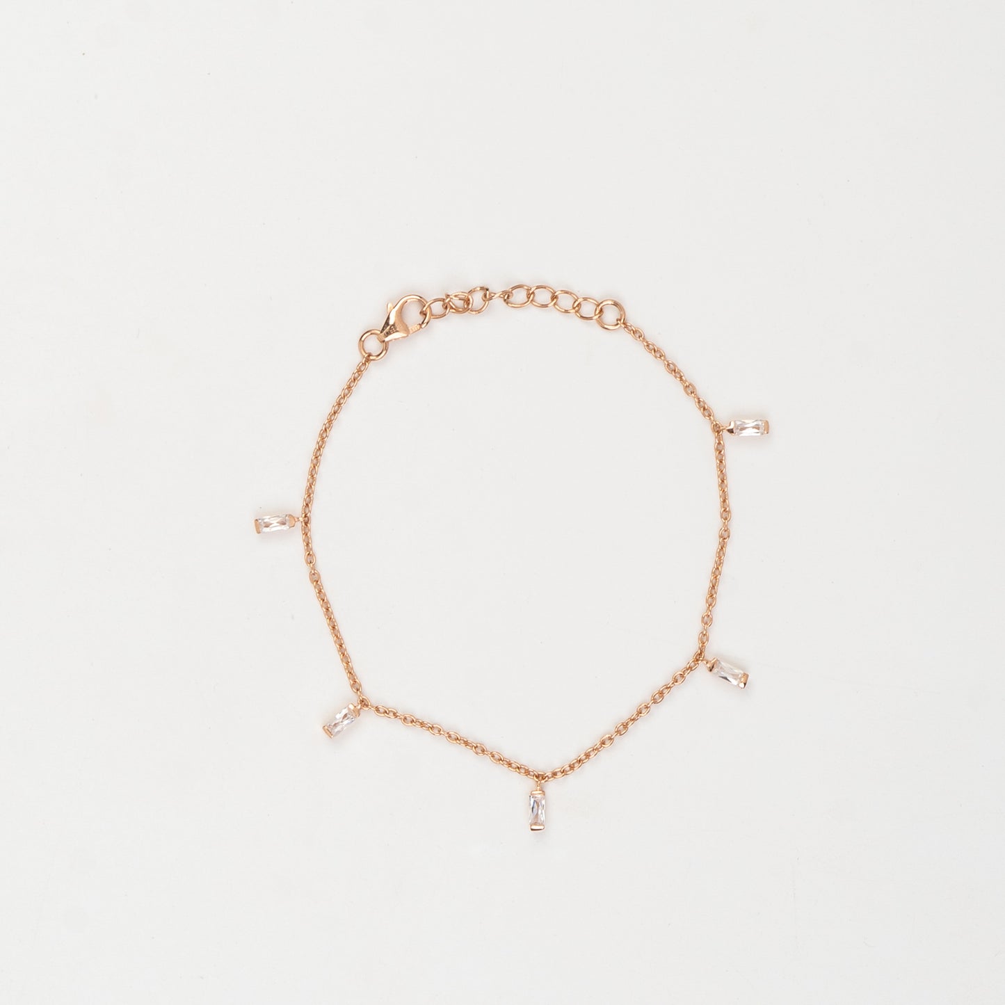 BAGUETTE HANGING BRACELET