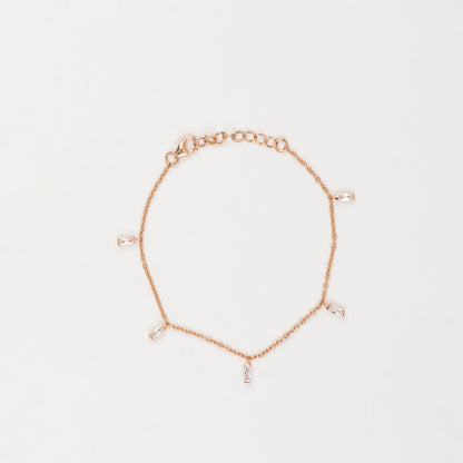 BAGUETTE HANGING BRACELET