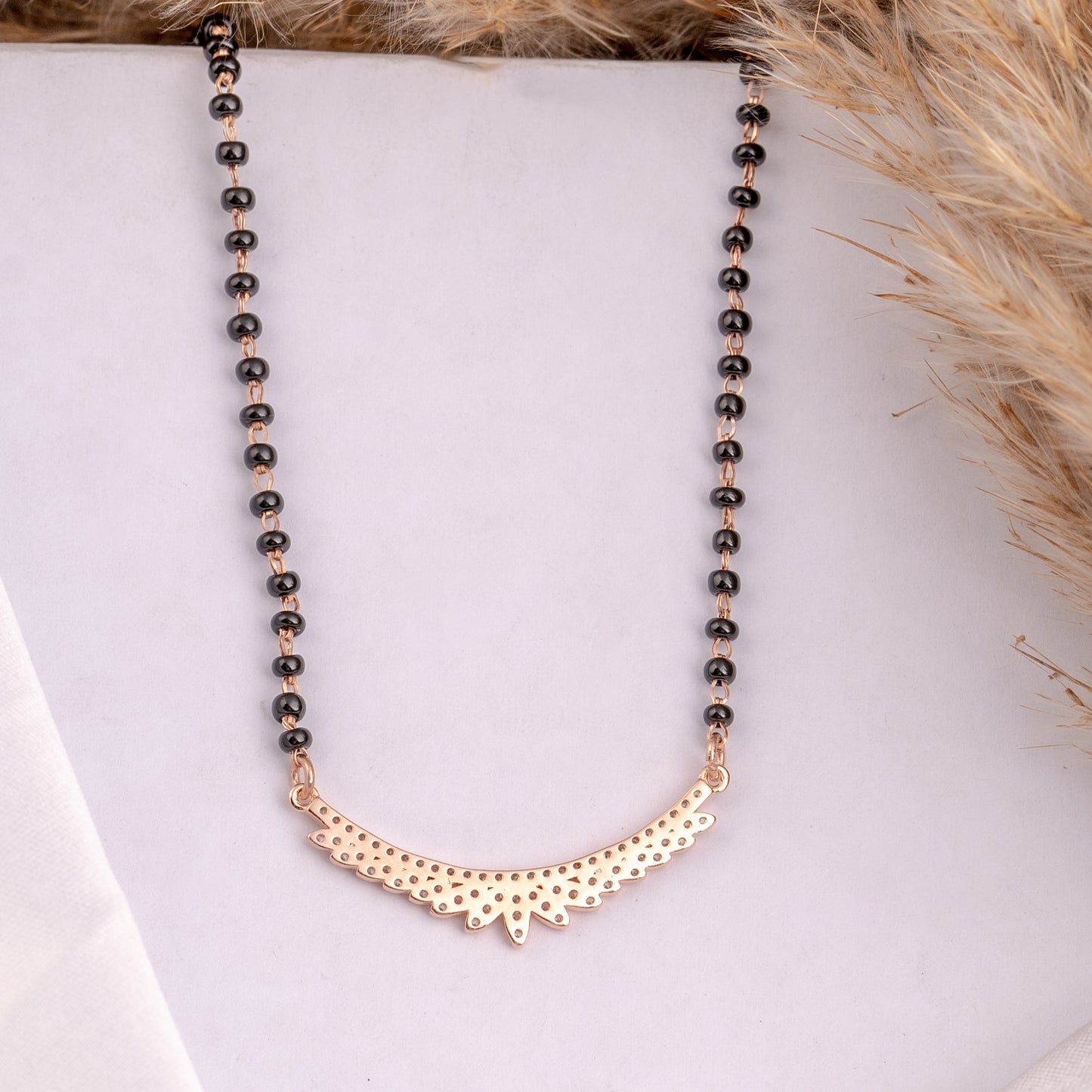 Classic Rose Gold Mangalsutra