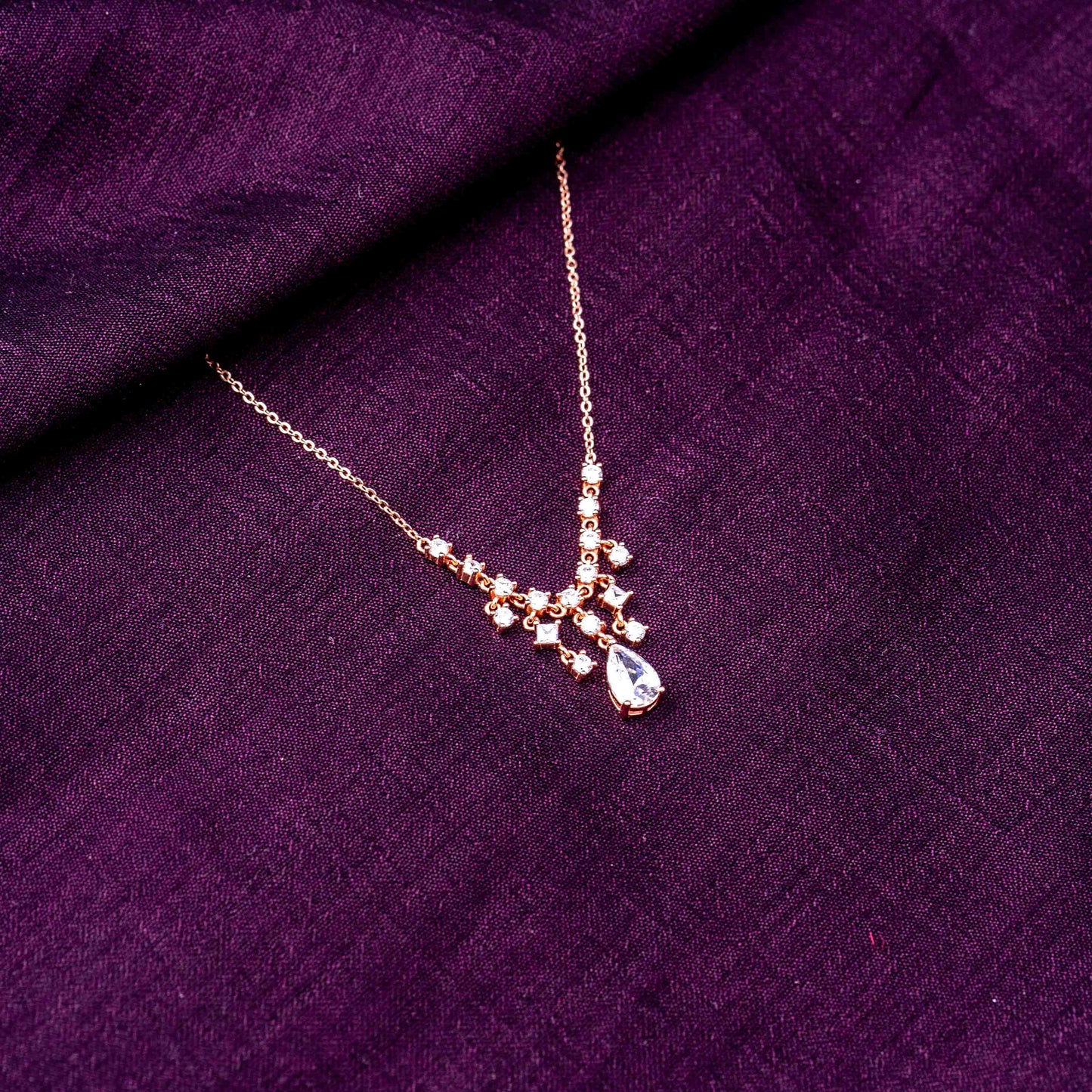 Dazzling Brilliance Solitaire Necklace