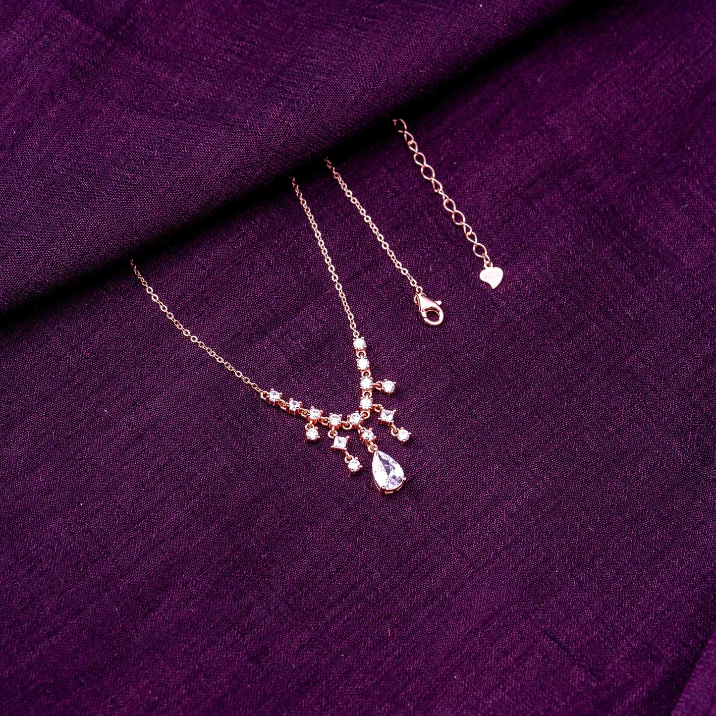 Dazzling Brilliance Solitaire Necklace