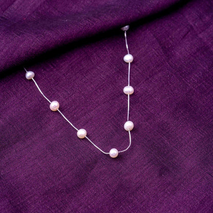 Classic White Pearl Necklace