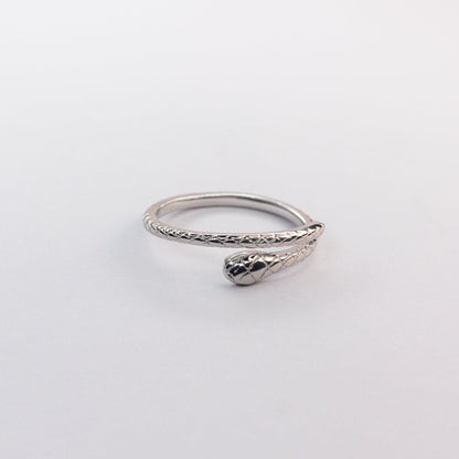 Serpant Ring In Sterling Silver