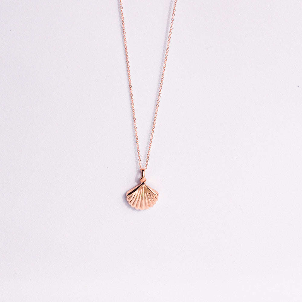 Rose Gold Sea Shell Pendant