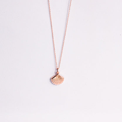 Rose Gold Sea Shell Pendant