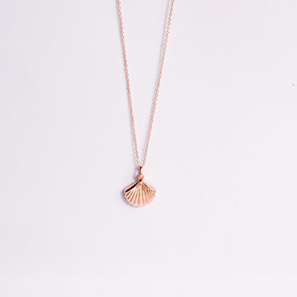 Rose Gold Sea Shell Pendant